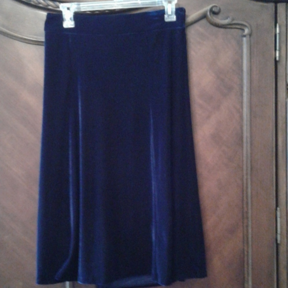 Velvet skirt